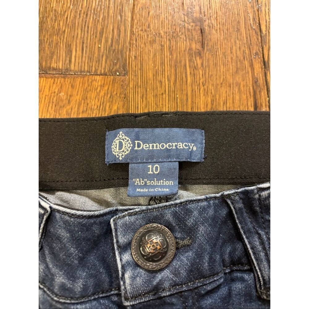 Democracy absolution straight leg lightly distressed jeans 10 - Picture 6 of 9